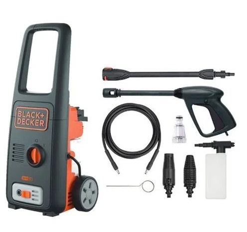 HIDROLAVADORA / HIDROJET ELECTRICA 1.400 W 1740 PSI 6,5 L/MIN REF. DW15-B3 MARCA BLACK&DECKER