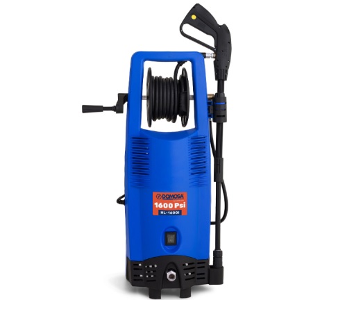 HIDROLAVADORA / HIDROJET ELECTRICA C/RUEDAS 110V / 1600PSI / 3600RPM 6LM REF 33HL1600I MARCA DOMOSA