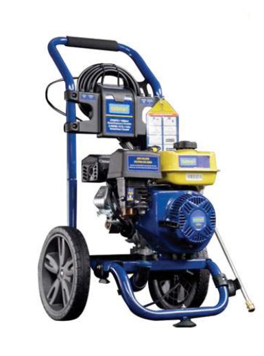 HIDROLAVADORA / HIDROJET A GASOLINA DE 2.700 PSI 7 HP CON CARRO REF. GPW-2700-AP-2W MARCA GENPAR
