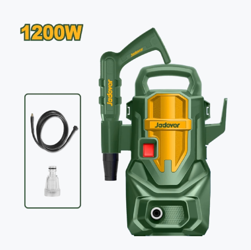 HIDROLAVADORA / HIDROJET ELECTRICA 1200 W 110 V 60 HZ 1305 PSI REF.UJDHP3A12 / 207104 MARCA JADEVER