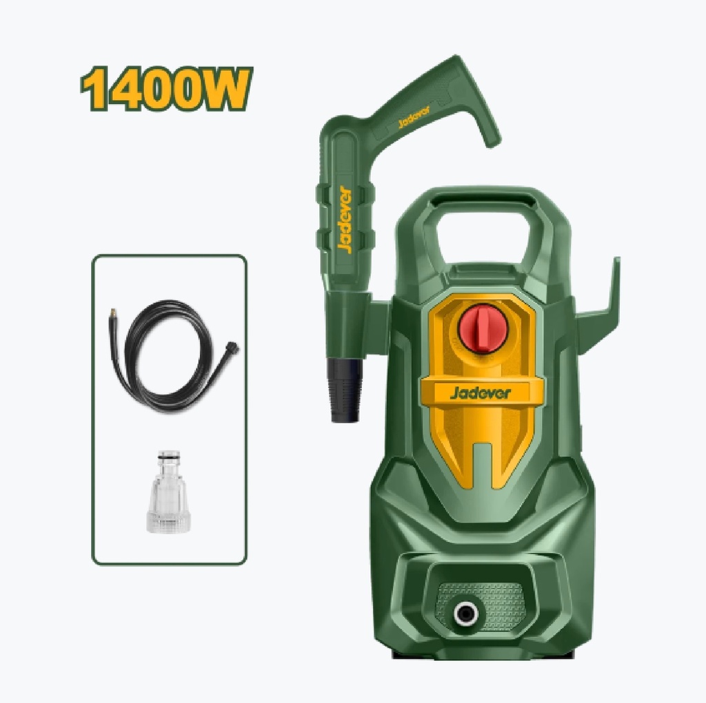 HIDROLAVADORA / HIDROJET ELECTRICA 1400 W 110 V 60 HZ 1595 PSI REF.UJDHP3A14 / 207142 JADEVER