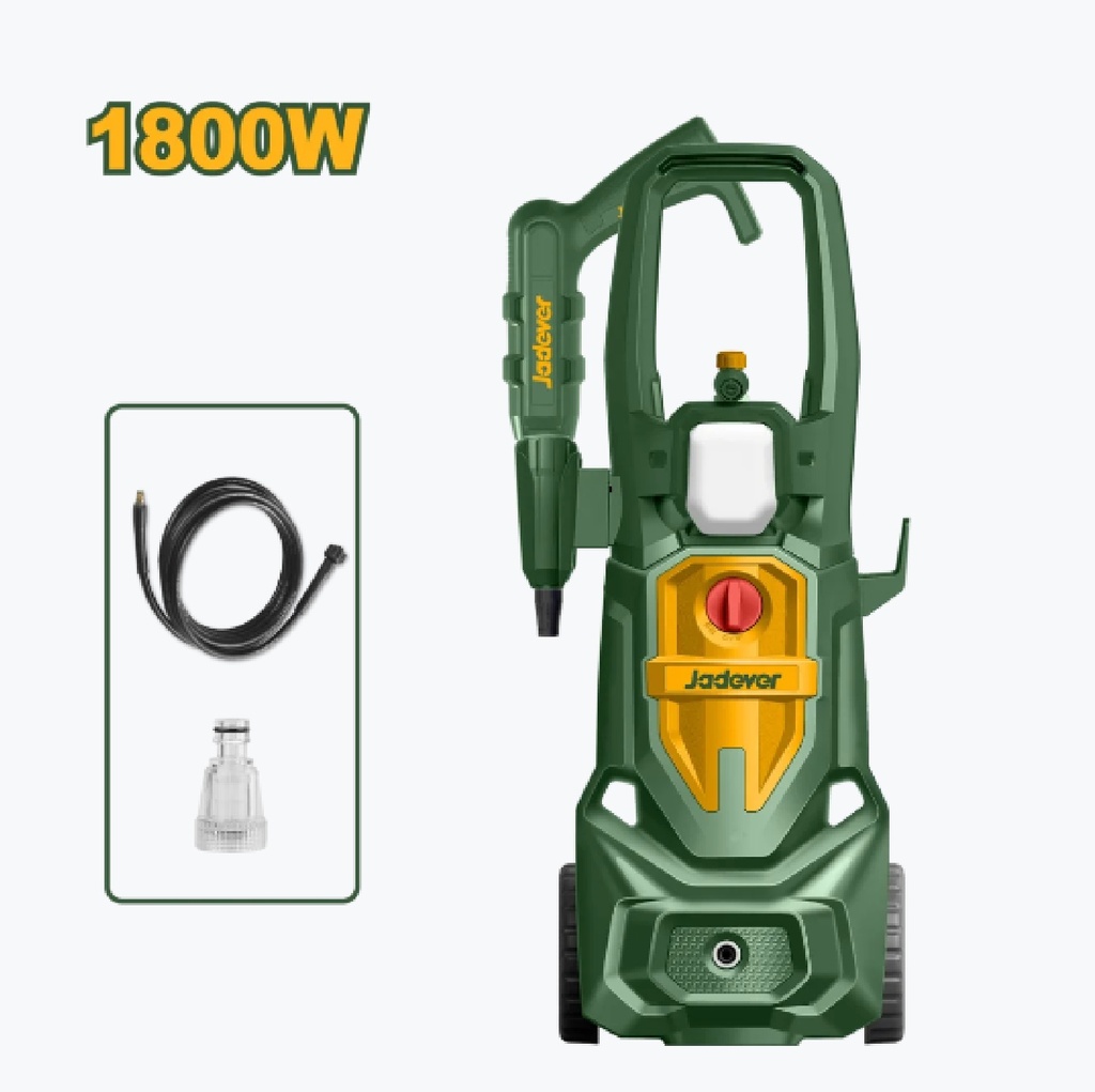 HIDROLAVADORA / HIDROJET ELECTRICA 1800 W 110 V 60 HZ 1885 PSI REF.UJDHP3A18 / 207203 JADEVER
