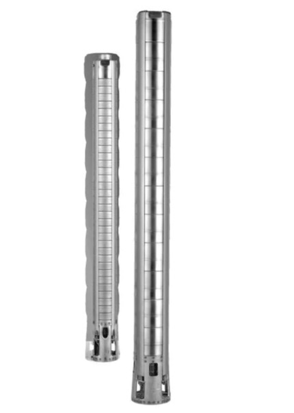 BOMBA SUMERGIBLE HIDRAULICA DE POZO 6" 150GPM 230V PARA MOTOR 6" 15 HP 800LTS/MIN 133MTS REF. 6PWS150G150 MARCA PEARL