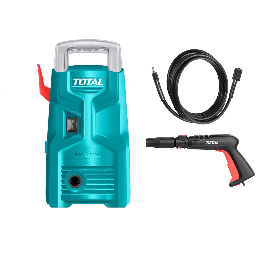 HIDROLAVADORA / HIDROJET ELECTRICA 1.200 W 110 V 60 HZ 1.300 PSI REF. UTGT113026 MARCA TOTAL TOOLS