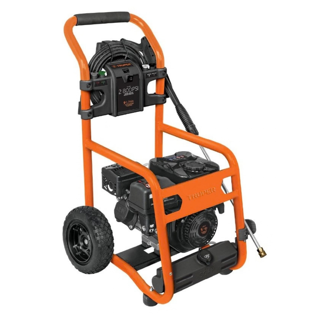 HIDROLAVADORA / HIDRO JET A GASOLINA 5 HP 2800 PSI REF. 12908 MARCA TRUPER