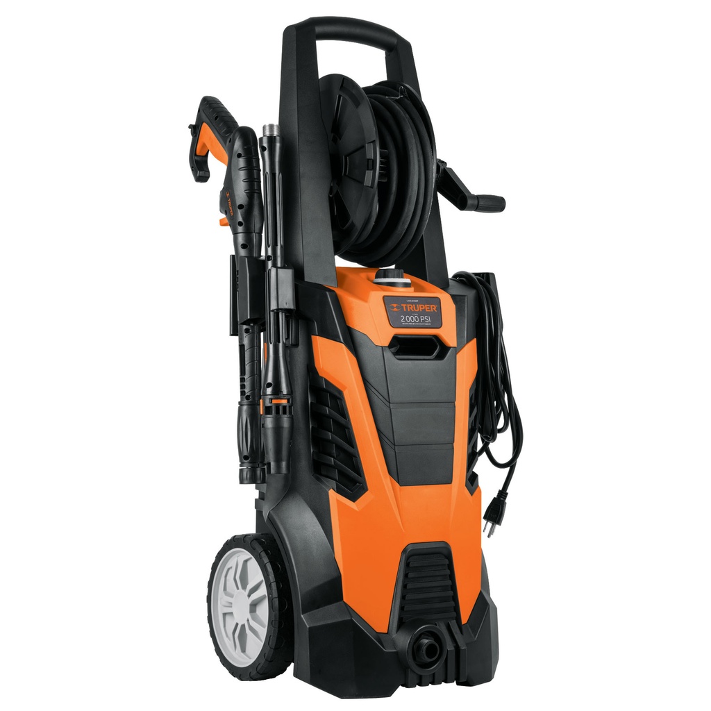 HIDROLAVADORA / HIDROJET ELECTRICA 1.850W - 2.5HP 2.000PSI MOD. LAVA-2000T REF. 18297 TRUPER