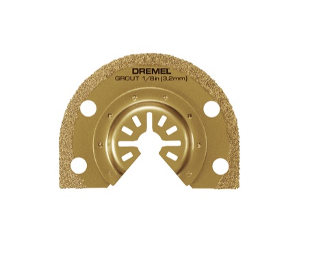 HOJA 1/8" OSCILANTE P/REMOCION DE LECHADA MOD MM500 MULTI-MAX / 2615M500AC REF. 864859 MARCA DREMEL