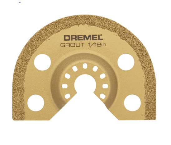 HOJA 1/16" OSCILANTE P/REMOCION DE LECHADA MOD MM501 MULTI-MAX / 2615M501AC REF 864864 MARCA DREMEL