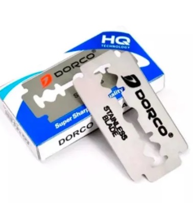 HOJILLAS PARA NAVAJA BARBERO (5 UND) DORCO REF. ST300 MARCA MUDICA