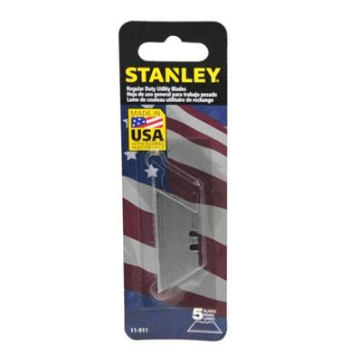 HOJA DE CUCHILLA PARA EXACTO REPUESTO 5 PZAS TRABAJO LIVIANO 2" C/B REF. 11911 MARCA STANLEY