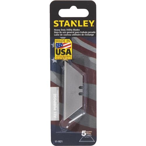 HOJA DE CUCHILLA PARA EXACTO REPUESTO 5 PZAS HEAVY DUTY 2 X 7/16" REF. 11921 HOJ-710 MARCA STANLEY