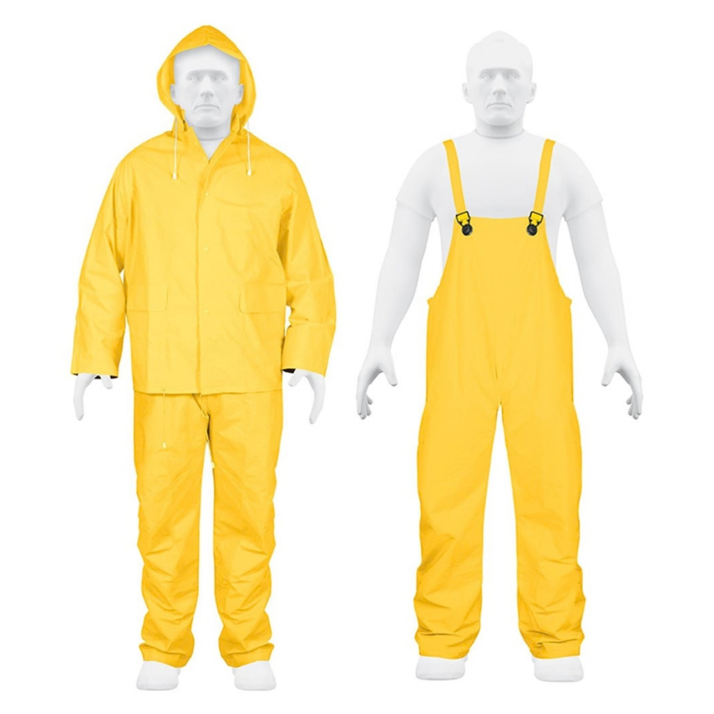 IMPERMEABLE TIPO MOTORIZADO (CHAQUETA+PANTALON ) DE PVC TALLA XL MOD. TRA-PRO-XL REF.14420 MA TRUPER