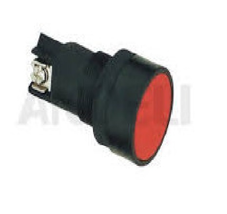 INTERRUPTOR DE BOTON ROJO 1 NC+1 NO REF. CON14188 MARCA ANDELI