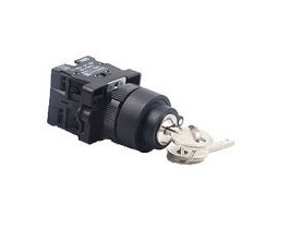 INTERRUPTOR LLAVE 2 POSICIONES (IZQ-DCHA) 2 NO 10A-400V XB2-EG53 REF. CON14189 / 309075 MARCA ANDELI