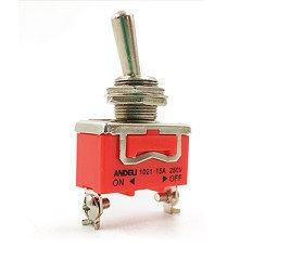 INTERRUPTOR DE PALANCA ON-OFF MOD. 1021 REF. CON14297 MARCA ANDELI