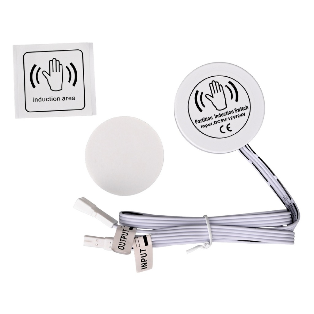 INTERRUPTOR INVISIBLE CON SENSOR DE PROXIMIDAD 12V-24V 5A TACTIL REF. ILU.06.04 MARCA BARI