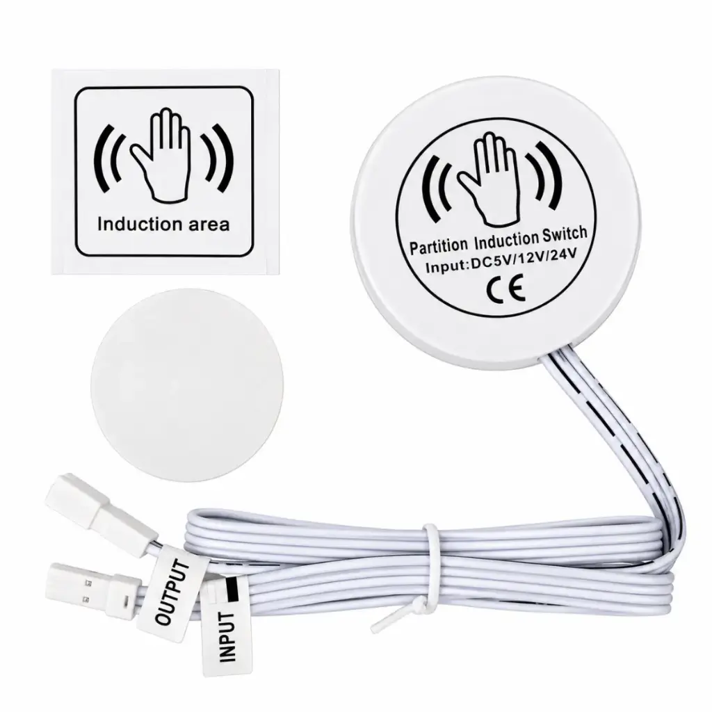 INTERRUPTOR INVISIBLE CON SENSOR DE PROXIMIDAD 12V-24V 5A TACTIL REF. ILU.06.04 MARCA BARI