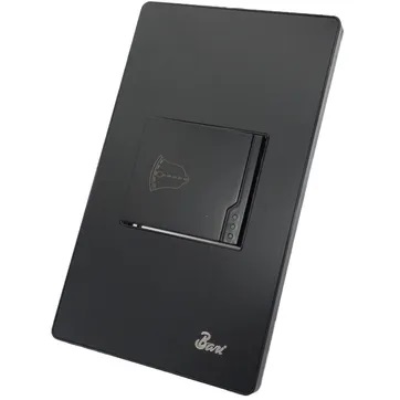 INTERRUPTOR TIMBRE SERIE BUIO COLOR NEGRO REF. INT-07.04 MARCA BARI