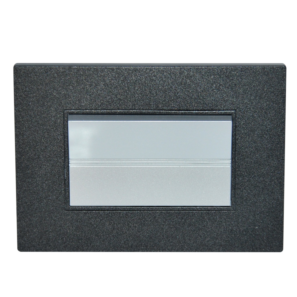 INTERRUPTOR SENCILLO COLOR NEGRO REF. Z512-B MARCA IGOTO