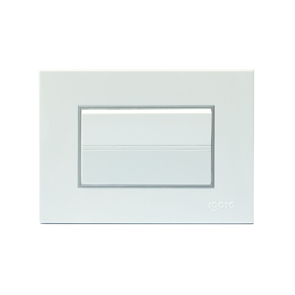 INTERRUPTOR SENCILLO COLOR BLANCO REF. Z512-W MARCA IGOTO