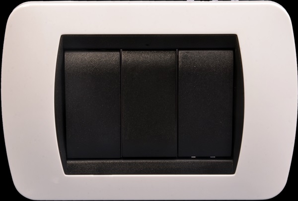 INTERRUPTOR DOBLE T/BLANCA REF. BV1201 MARCA SKD3