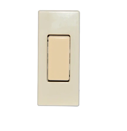 INTERRUPTOR SENCILLO 1P 10 AX + PLACA P/TABIQUERIA 120V REF. 08000/951.A MARCA VIMAR