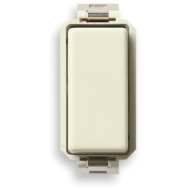 INTERRUPTOR /CONMUTADOR 1P 10 AX 120-250V MAX 100W BEIGE SERIE RESINDENCIAL REF. 08000 VIMAR