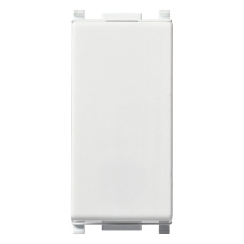 INTERRUPTOR SENCILLO 1P 10 AX 250V ILUMINABLE 1 MODULO BLANCO REF. 14000 SERIE PLANA MARCA VIMAR