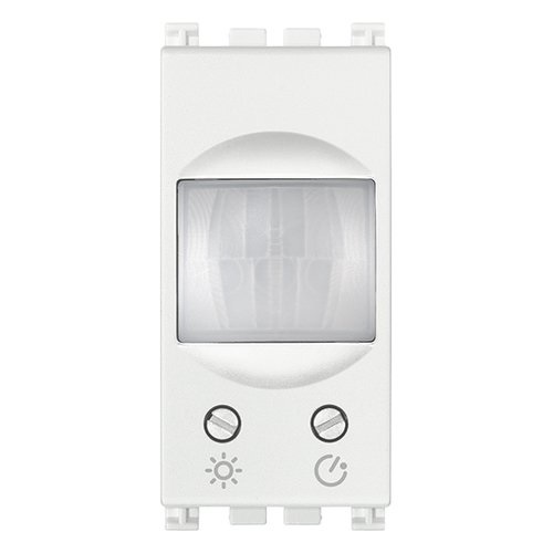 INTERRUPTOR CON SENSOR INFRARROJO UMBRAL TEMPORIZABLE BLANCO SERIE ARKE REF. 19181.120B MARCA VIMAR