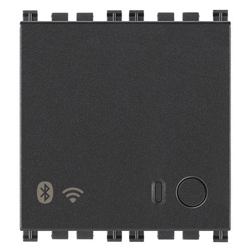 MECANISMO GATEWAY CONECTADO IOT INALAMBRICO 120-240V ARKE 2 MODULOS NEGRO REF. 19597 VIMAR