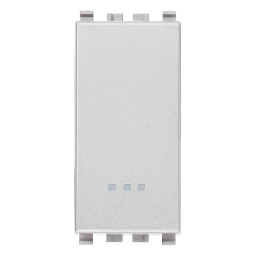 INTERRUPTOR SENCILLO ( TACO ) 1P 16 AX 120-250V COLOR NEXT SERIE EIKON REF. 20001.N MARCA VIMAR