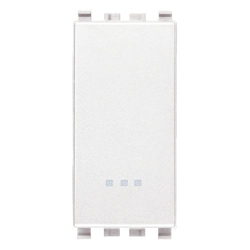 INTERRUPTOR/ CONMUTADOR SENCILLO "3WAY" 1P 16 AX 120-250V BLANCO SERIE EIKON REF.20005.B MARCA VIMAR