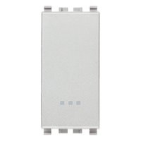 INTERRUPTOR CRUZADO ( TACO ) 1P 16 AX 120-250V "4WAY" NEXT SERIE EIKON REF. 200013/N MARCA VIMAR