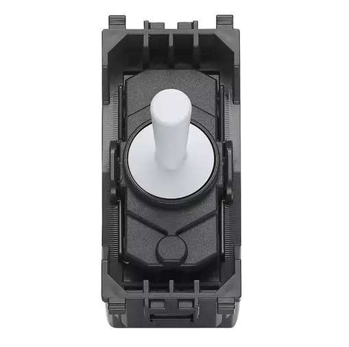 INTERRUPTOR /CONMUTADOR 1P 10 AX 120-250V MAX 100W BLANCO SERIE EIKON-EXE VINTAGE REF 22004.01 VIMAR