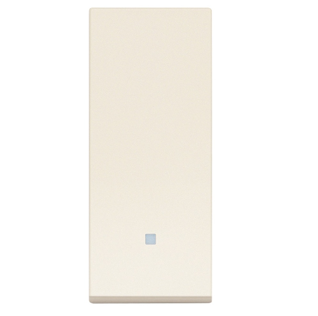 INTERRUPTOR CRUZADO TACO 1P 10AX 120-250V "4WAY" COLOR CAÑAMO SERIE LINEA REF. 30012.C MARCA VIMAR