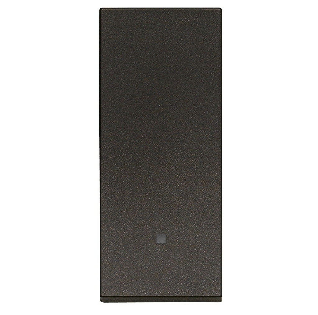 INTERRUPTOR CRUZADO TACO 1P 10AX 120-250V "4WAY" COLOR NEGRO SERIE LINEA REF. 30012.G MARCA VIMAR