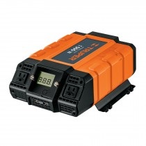 INVERSOR DE CORRIENTE DE 12 V C.C.A A 12 V C.A 1500 W 150 A INCLUYE CABLE REF.10492 MARCA TRUPER