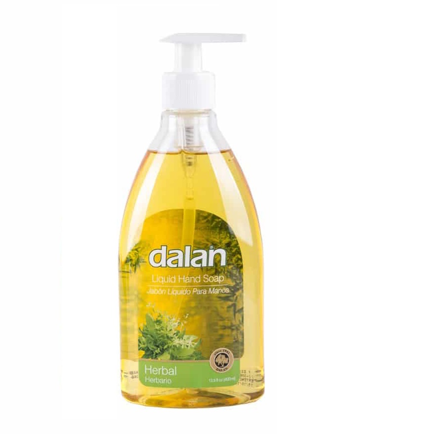 JABON LIQUIDO PARA MANOS FRAGANCIA HERBAL DE 400 ML COD. EAN-000029 REF. 00255 MARCA DALAN