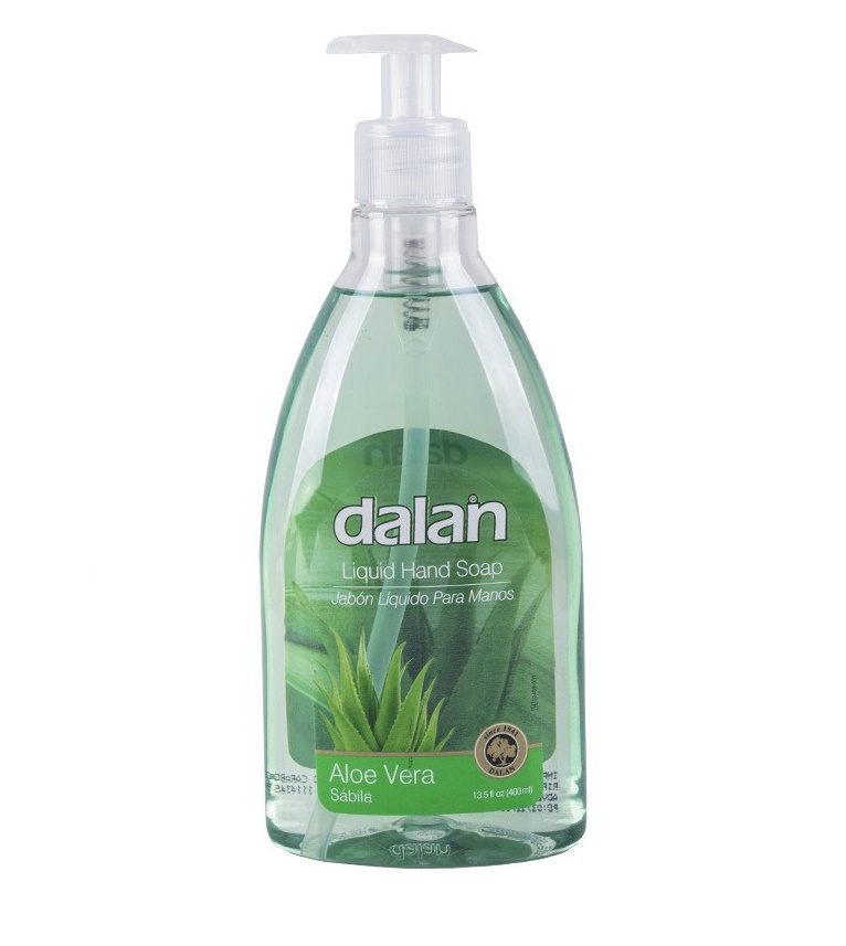 JABON LIQUIDO PARA MANOS FRAGANCIA ALOE VERA DE 400 ML COD. EAN-002801 REF. 00741 MARCA DALAN