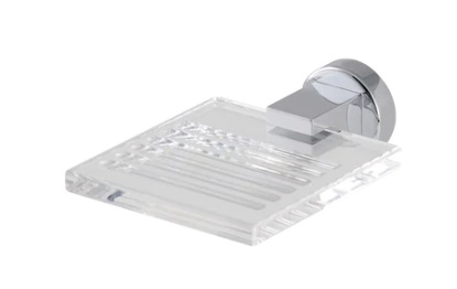 JABONERA SERIE QUADRA CROMADO REF. 37JAB820 MARCA FP