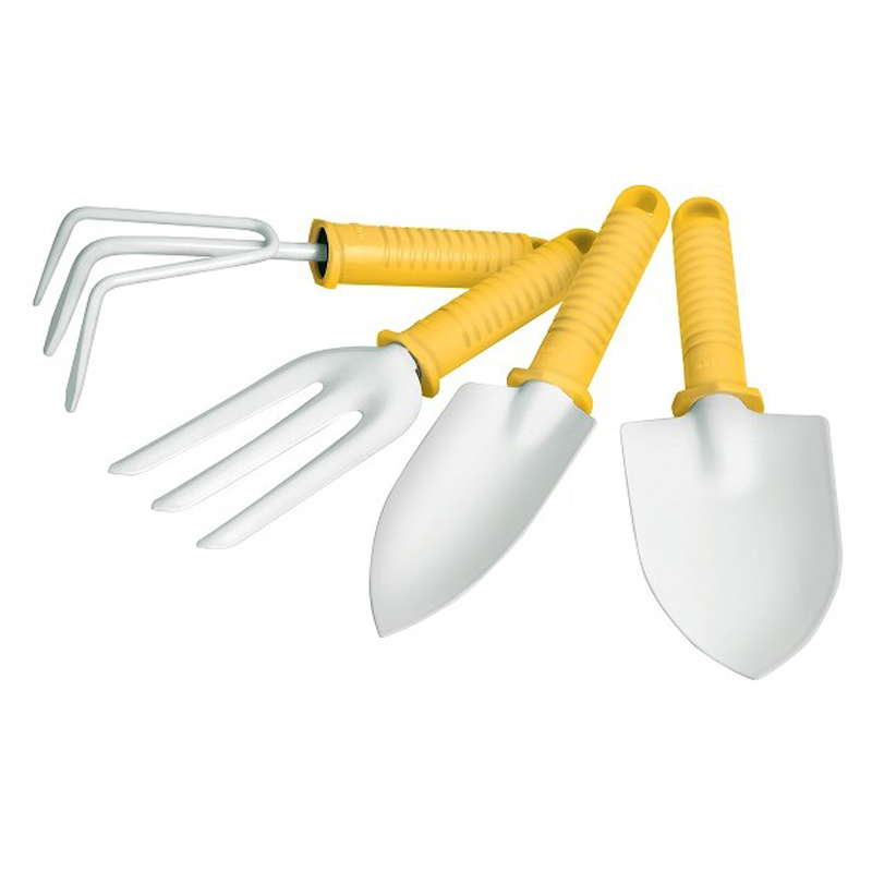 HERRAMIENTAS DE JARDIN PLASTICAS 4PZS MOD. JJ-4P REF. 21708 MARCA PRETUL