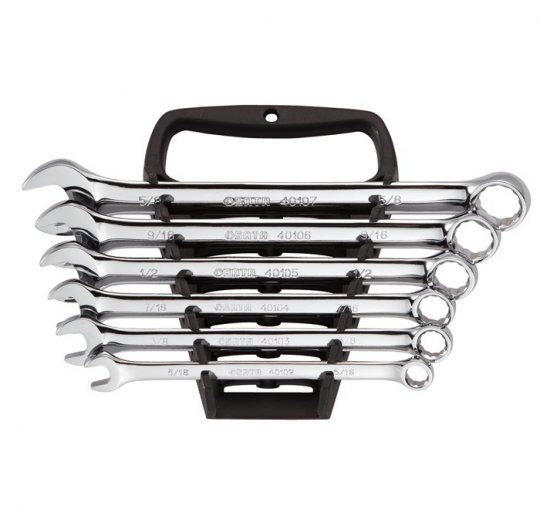 JUEGO DE LLAVE COMBINADA 6 PZAS 5/16 - 5/8" ( SAE) REF. 09017 COD. 322095 MARCA SATA