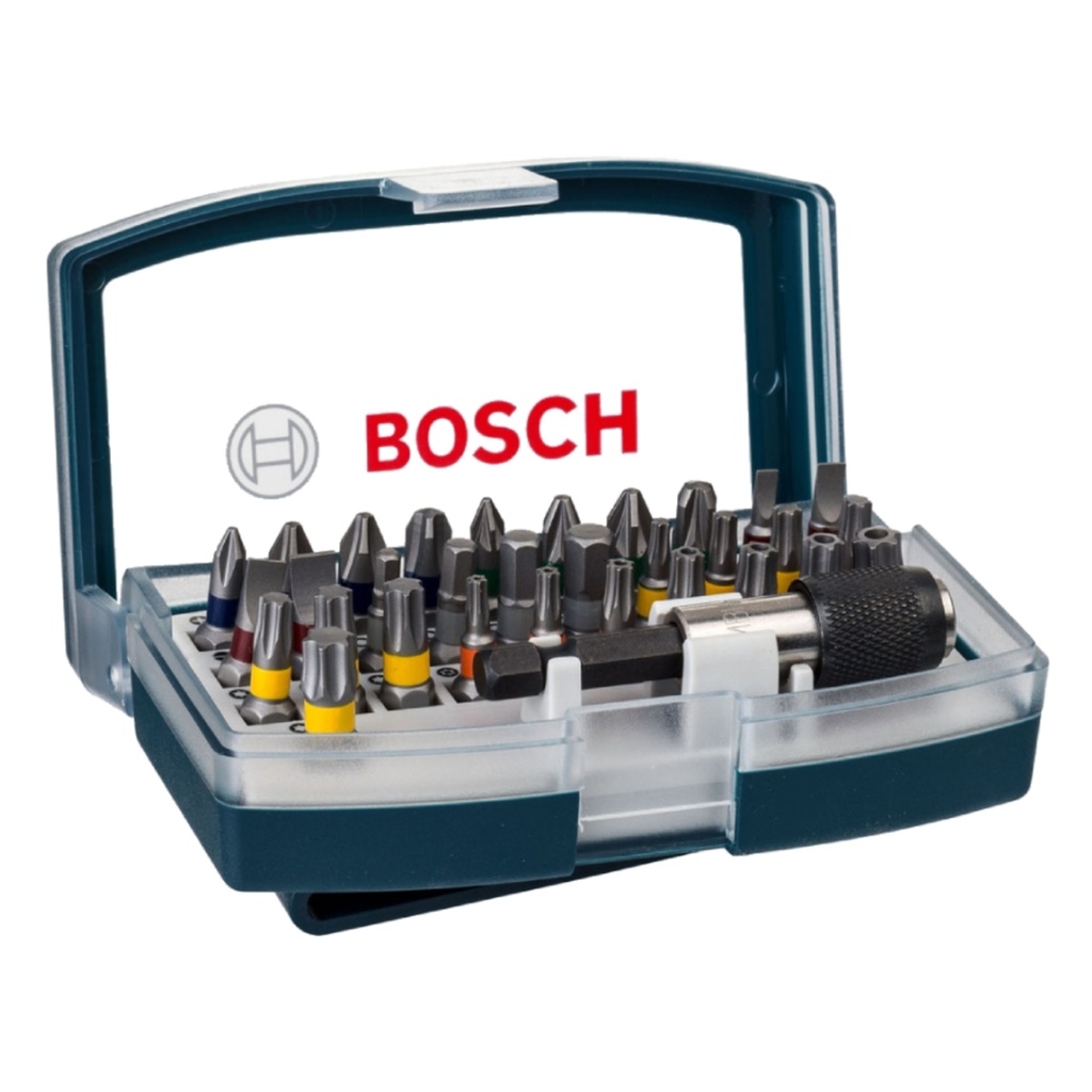 JUEGO DE PUNTAS PARA DESTORNILLADOR 32 PZAS REF. 2607017359 / 870160 MARCA BOSCH