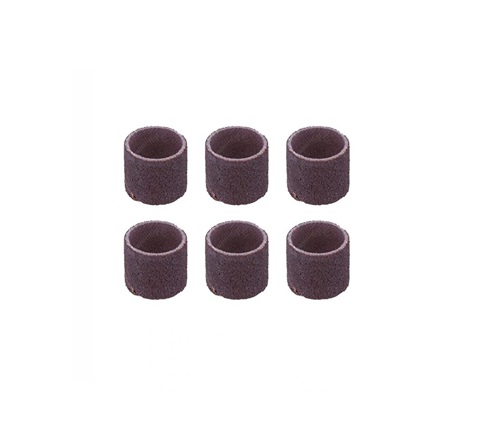JUEGO DE BANDAS DE LIJA 1/2" 120GR. PARA DREMEL 6 PZAS MOD. 432 / 2615000432 REF.863146 MARCA DREMEL