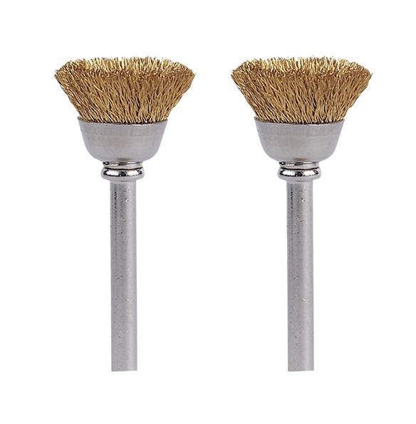 JUEGO DE CEPILLOS DE LATON DE LIMPIEZA Y PULIDO 1/2" PARA DREMEL MOD. 536-02 / 26150536AB DREMEL