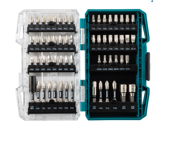 JUEGO / SET DE PUNTAS 60 PZAS REF. E-01644/ 00004120 / 555296 MARCA MAKITA
