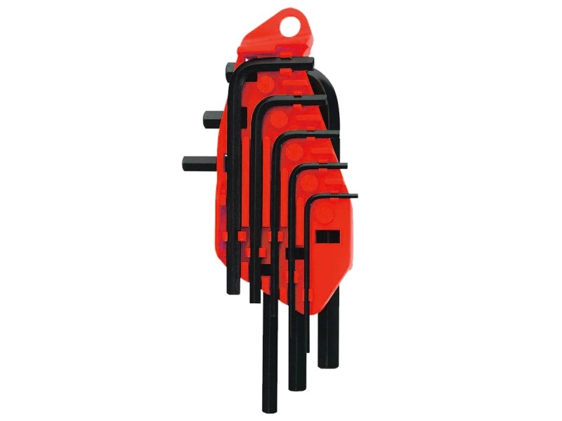JUEGO DE LLAVE HEXAGONAL 1.5MM A 6.0MM CLIP 8 PZAS REF. NIK-18-001 MARCA NIKATTO