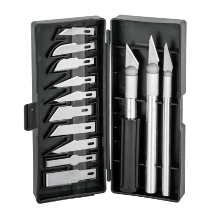 JUEGO DE CUCHILLAS / EXACTOS 13 PZAS MOD. EXA-13P REF. 22409 MARCA PRETUL