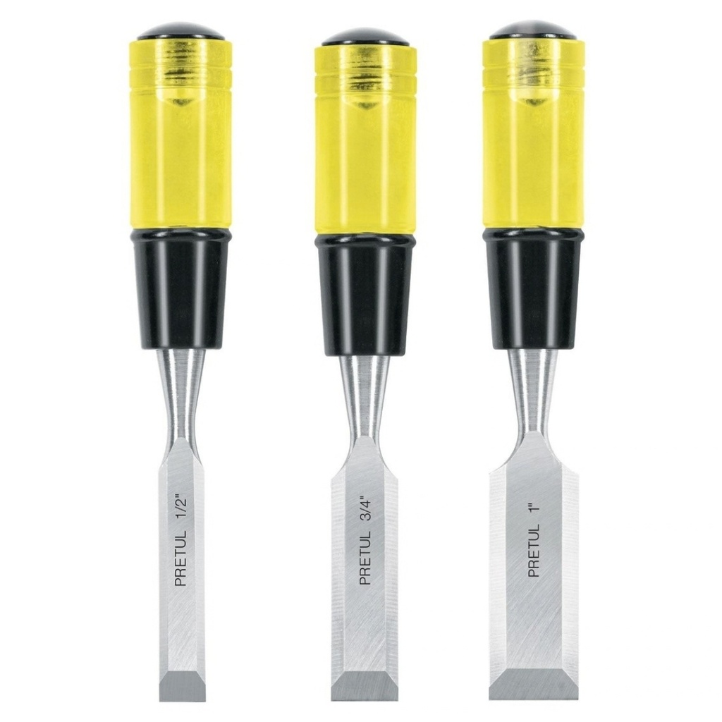 JUEGO DE FORMONES PROFESIONAL 3 PZAS MOD. JFP-3 REF. 29974 MARCA PRETUL