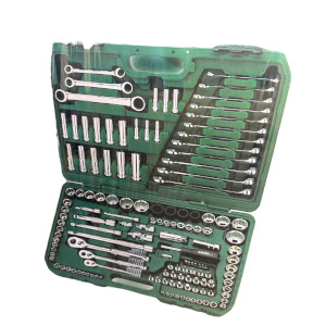 JUEGO DE HERRAMIENTAS 1/2" - 1/4" - 3/8" 150 PZAS REF. ST09510SJ COD 082383 MARCA SATA